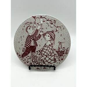Bjorn Wiinblad October Optimisme Nymolle Denmark Wall Calendar Plaque #3013-10